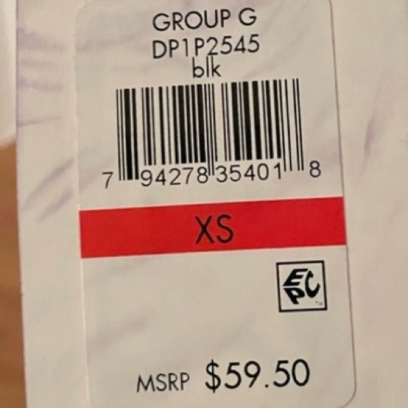 NEW DKNY faux leather crocodile print leggings XS - Picture 10 of 10